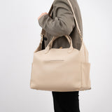 torba dla mam mybabybag beżowa