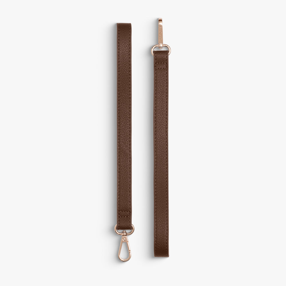 Stroller strap handle for the MyBabyBag - brown